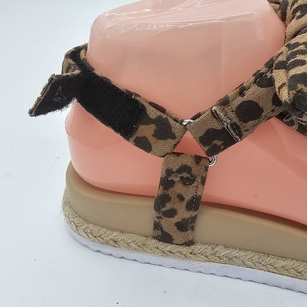 Treasure & Bond Eliza Sandals Tan Leopard Size 5 - Picture 8 of 13